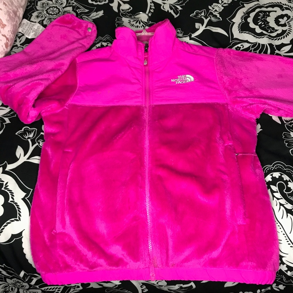 Hot Pink North Face Jacket